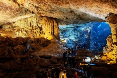 Hanoi - Tuan Chau Marina - Halong Bay - Sung Sot Cave (L, D)